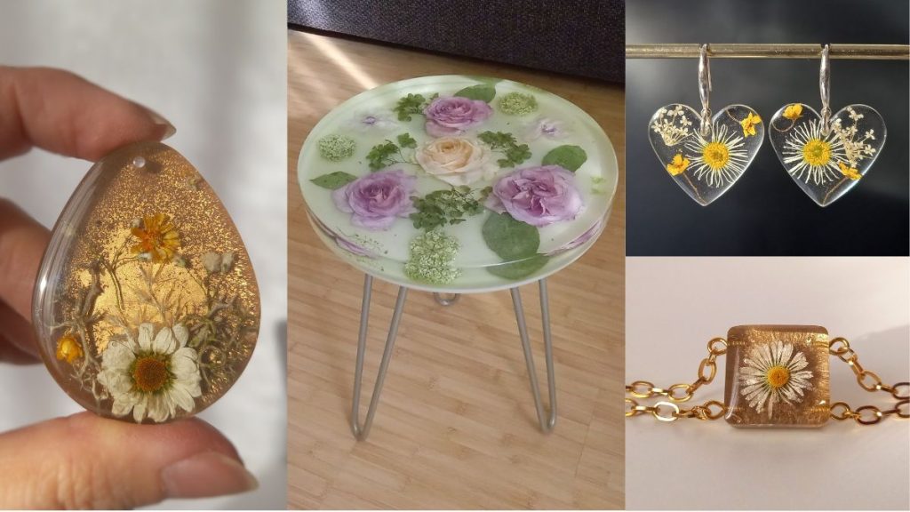 Unikatni epoxy stolovi i epoxy nakit ručni rad
